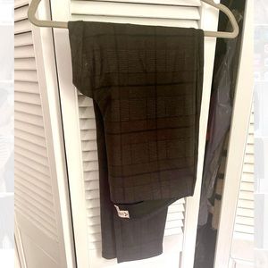 Nanette Plaid Skinny Leggings - Size L